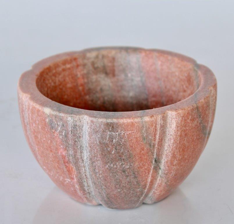 Pinkish Rust Marble Bowl